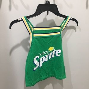 Green Sprite tank top